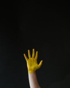 hand up asking question